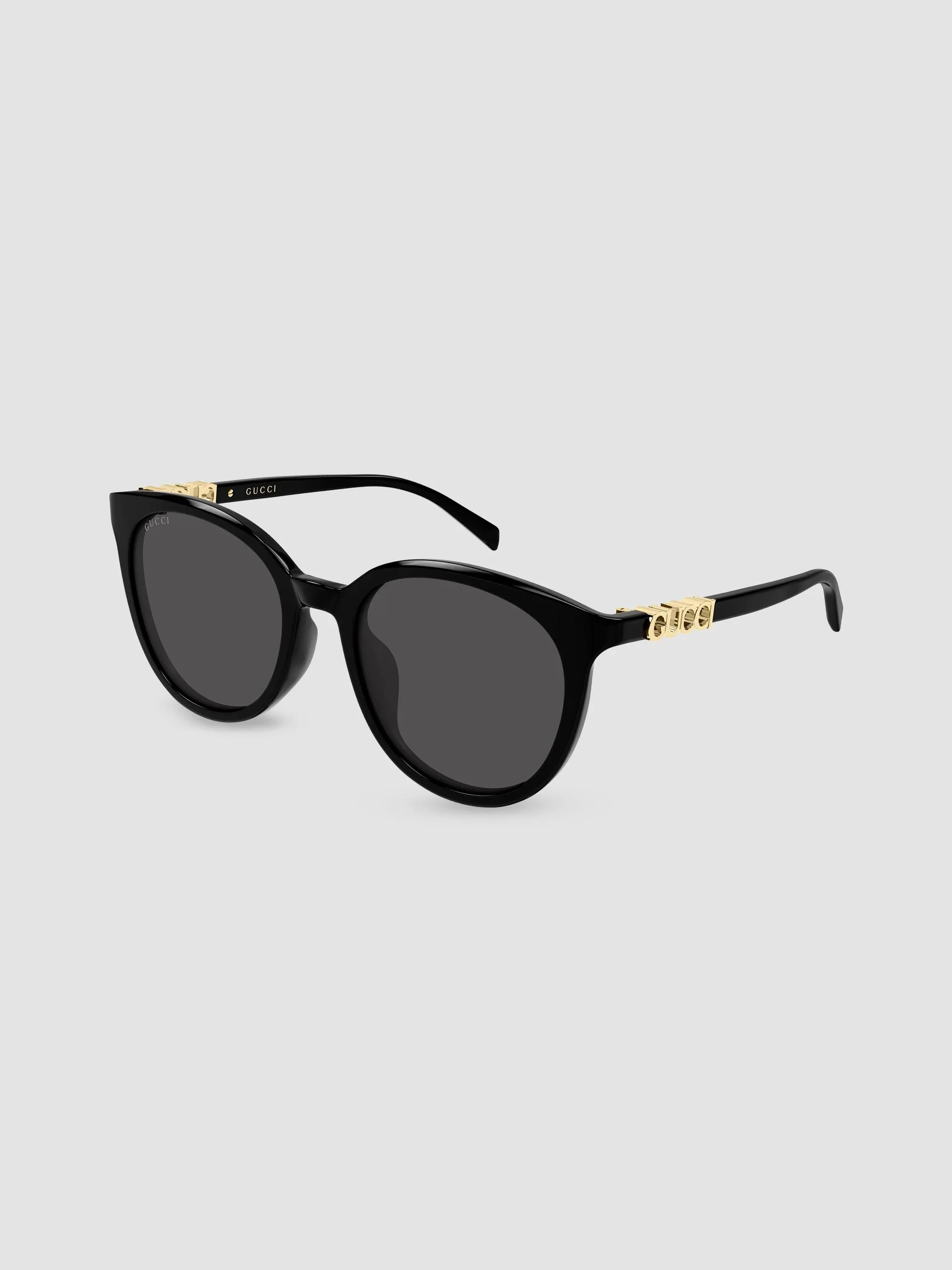 Women's Signoria 55MM Round Sunglasses - Black - 1