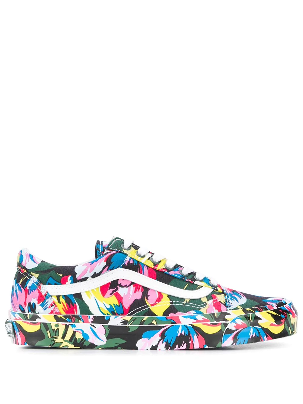 x Vans floral-print Old Skool sneakers - 1