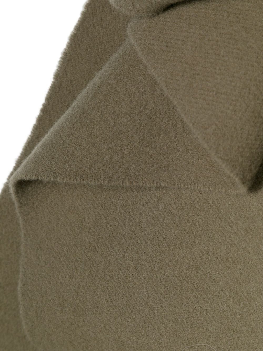 logo-appliquÃ© wool scarf - 3