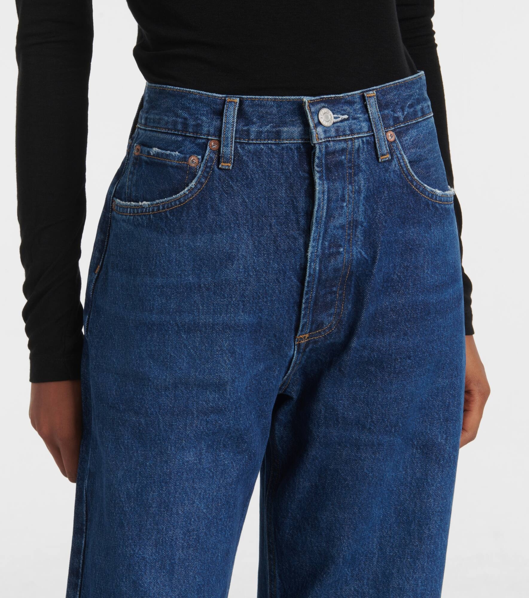 Fran mid-rise straight jeans - 4