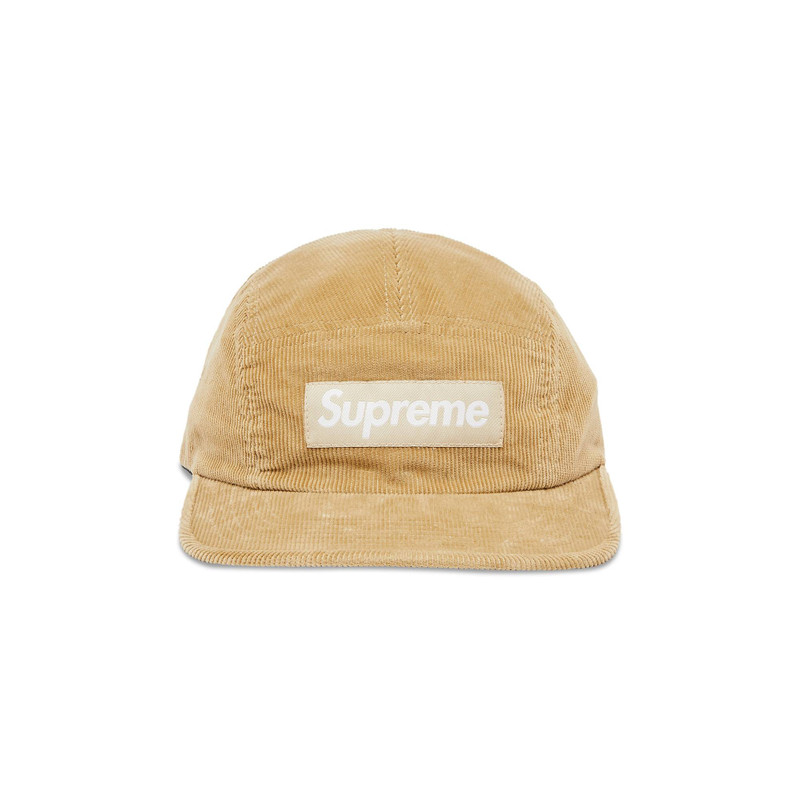 Supreme Corduroy Camp Cap 'Beige' - 1