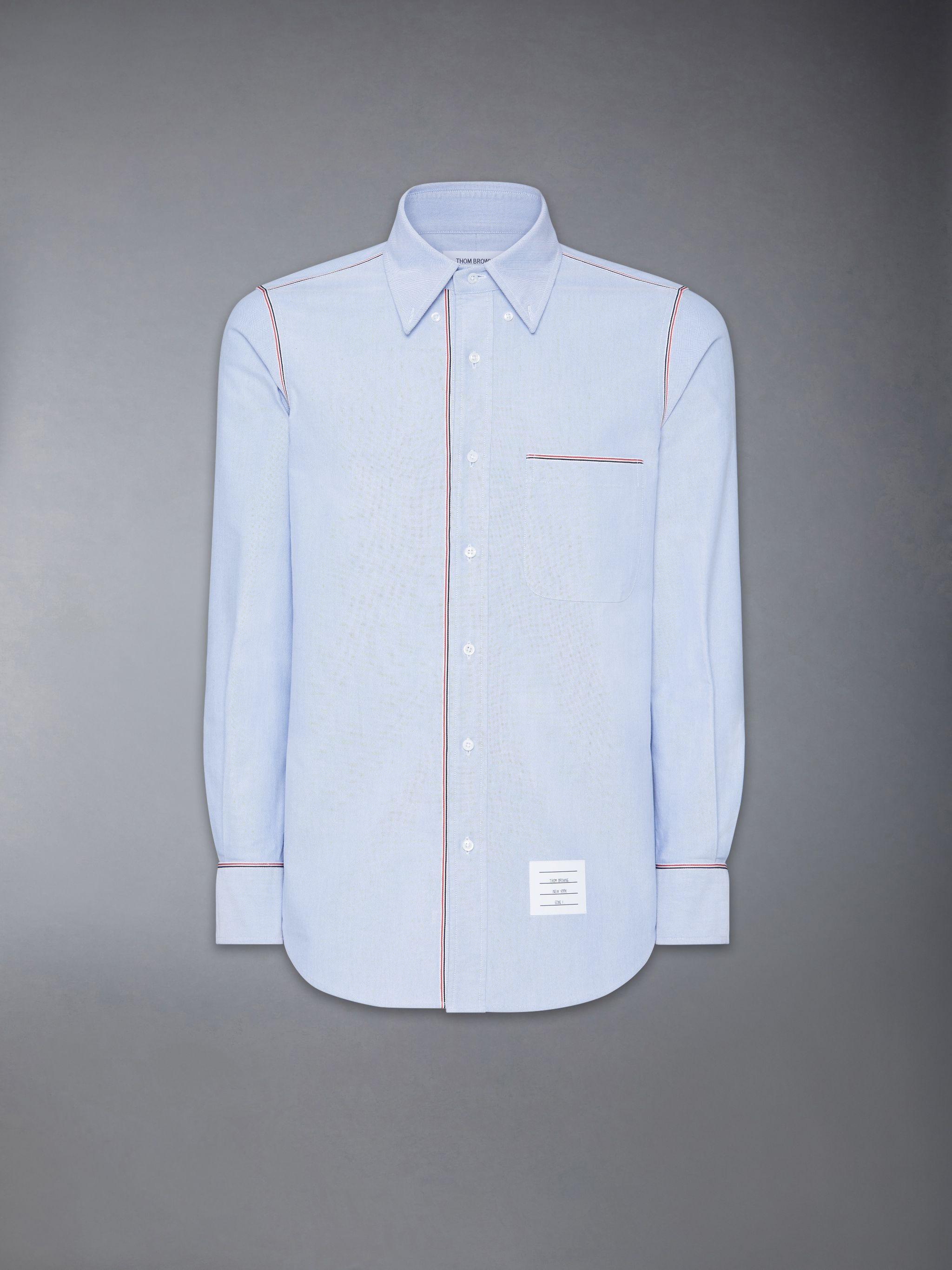 Oxford Grosgrain Framing Shirt - 7