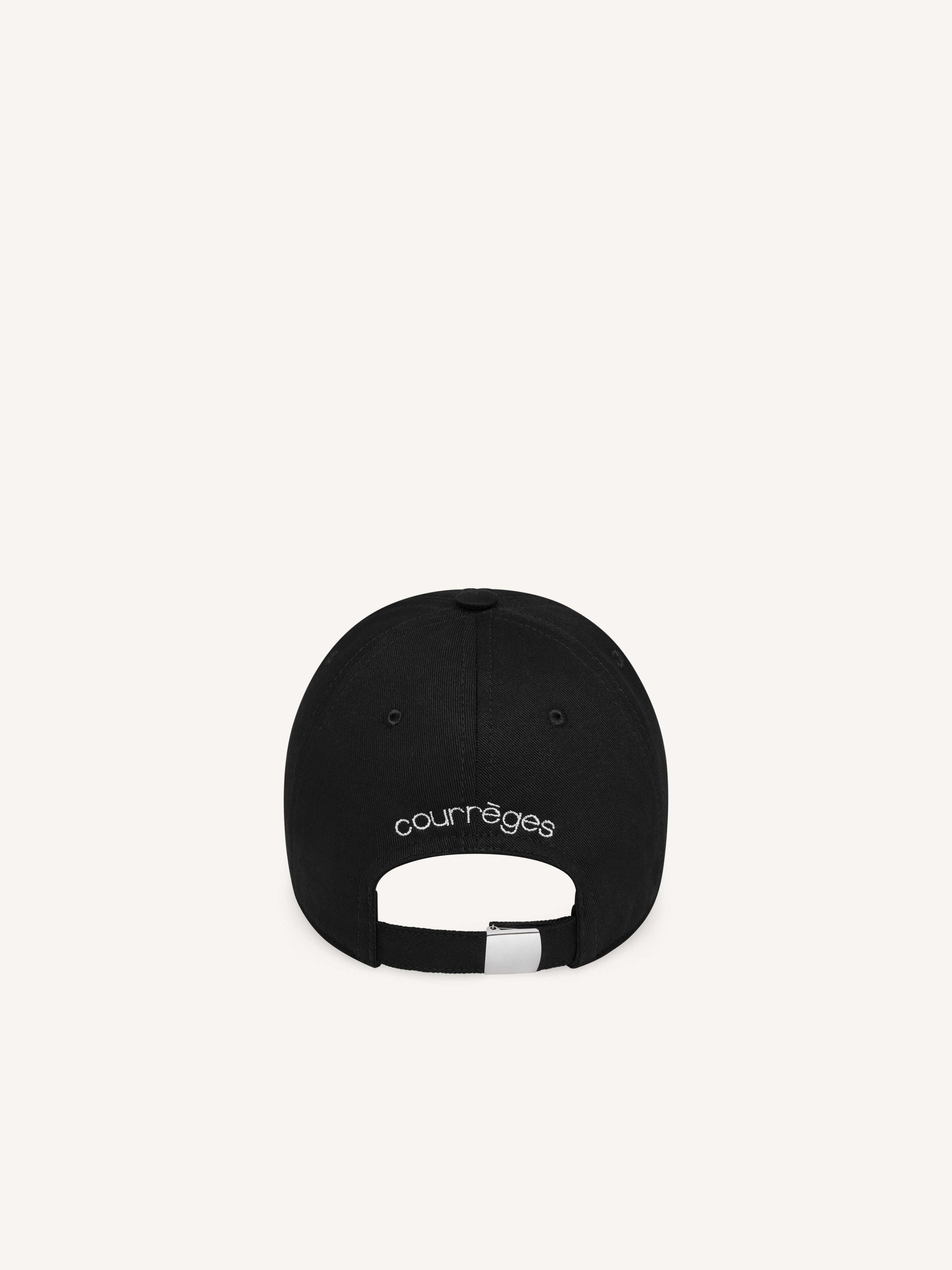COURREGES EMBROIDERED CAP - 5