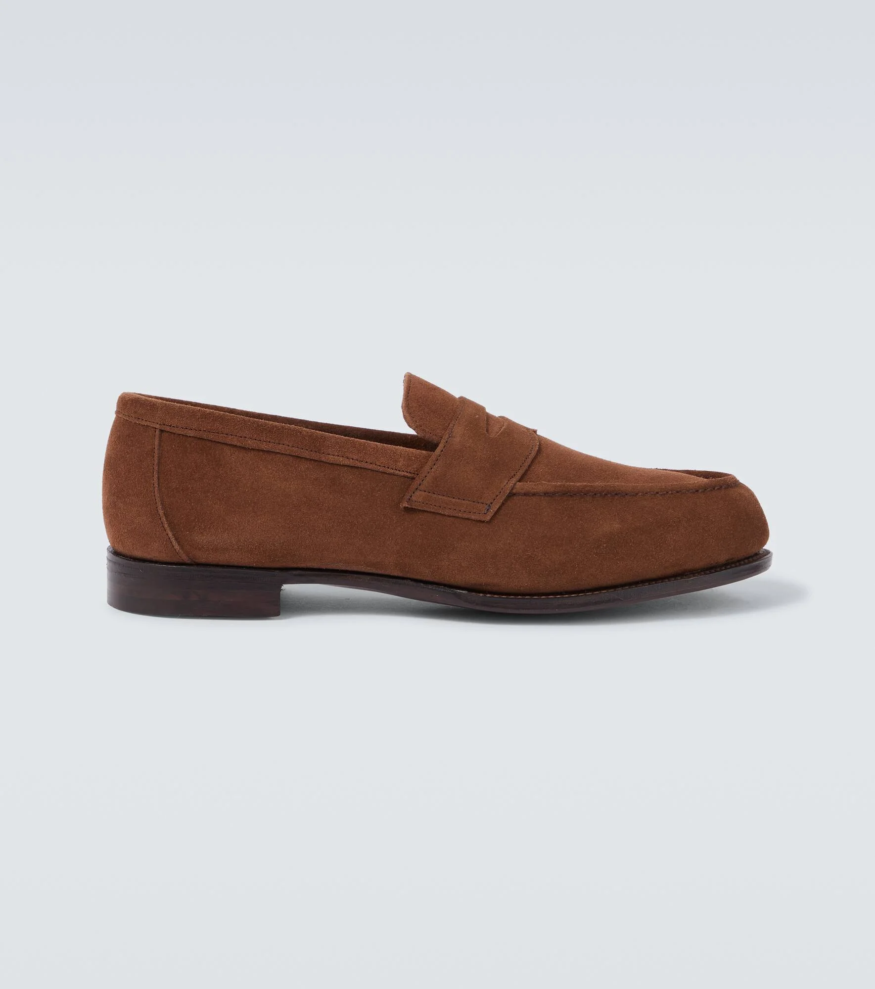 Cannes suede penny loafers - 1