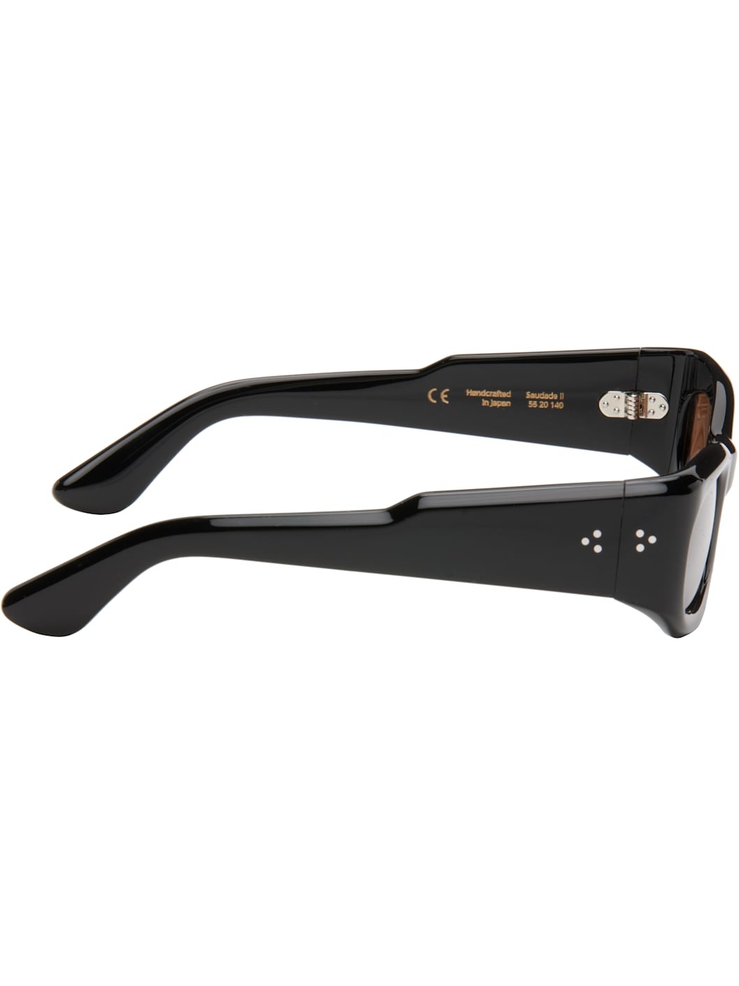 PORT TANGER Black Saudade II Sunglasses | REVERSIBLE