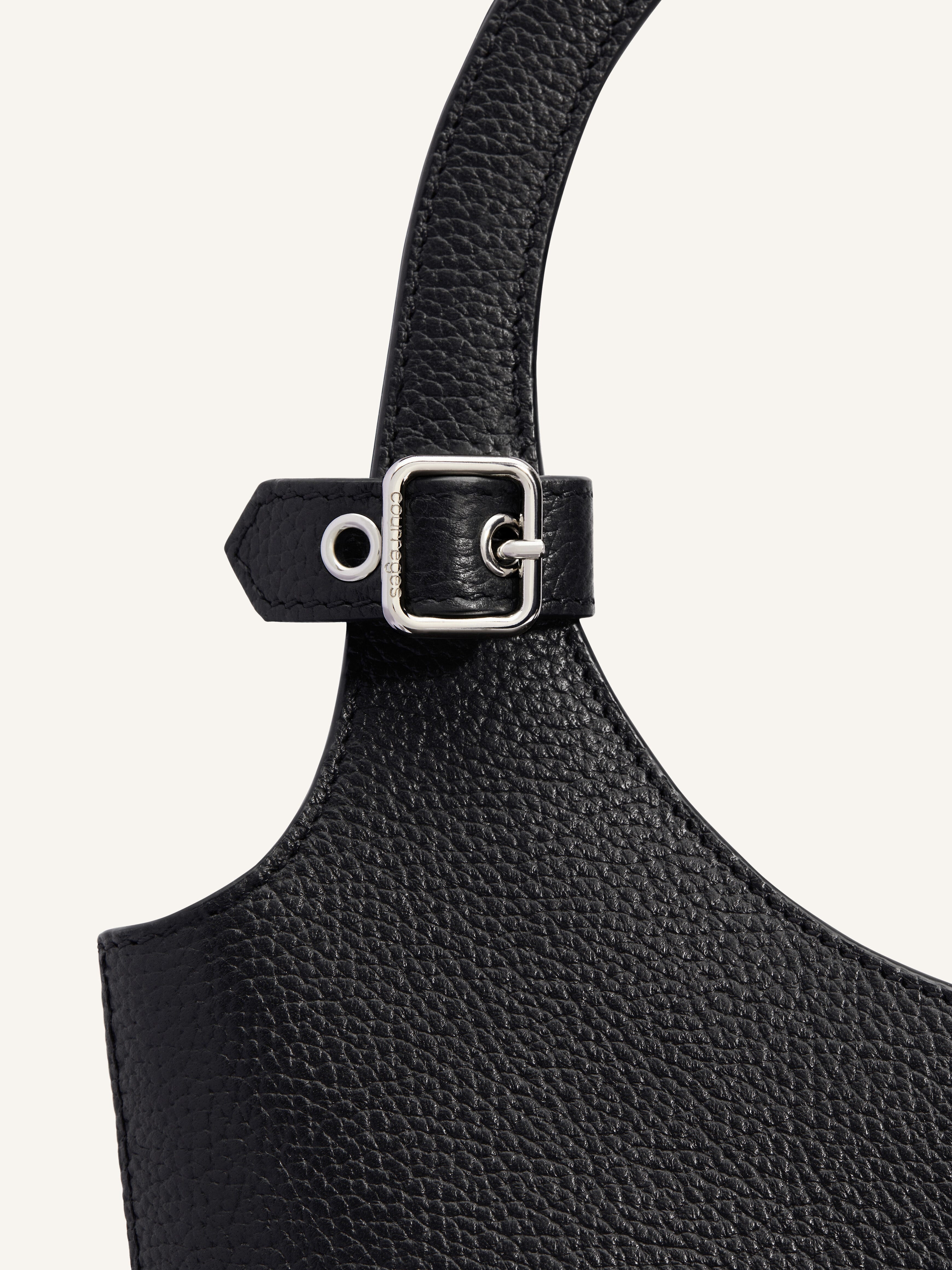 HOLY GRAINED LEATHER BAG - 5