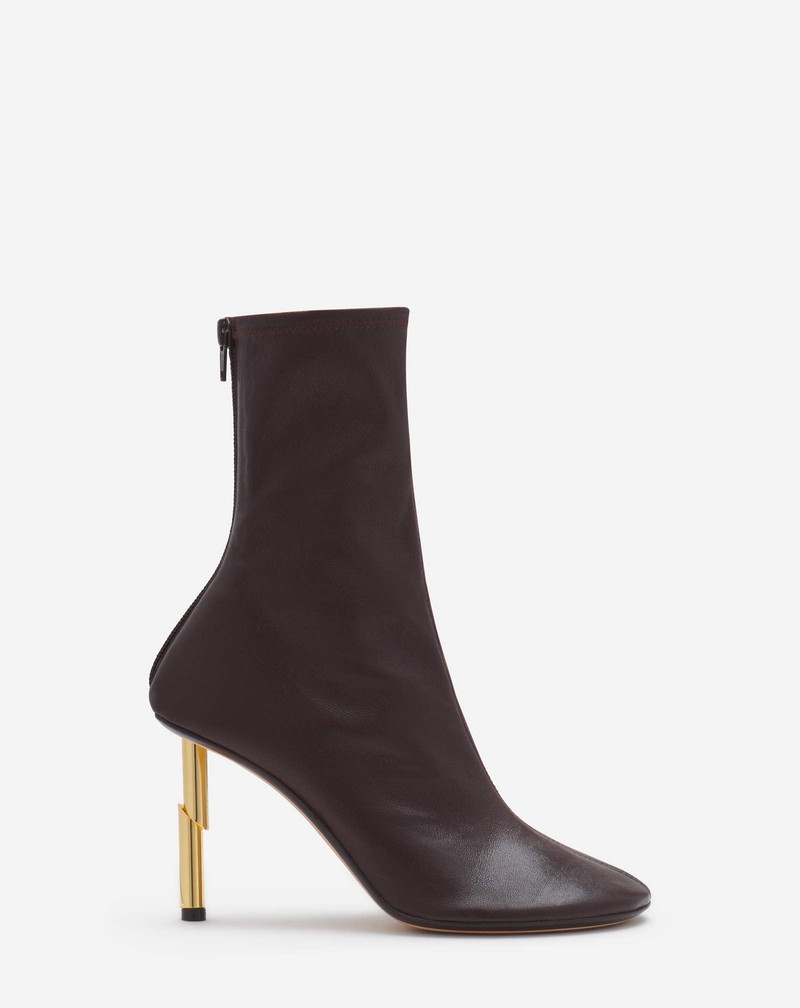 LEATHER SEQUENCE BY LANVIN ANKLE BOOTS 1