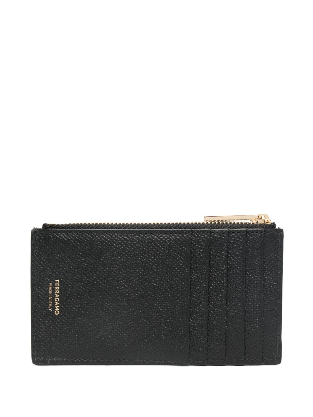 Gancini leather cardholder - 2