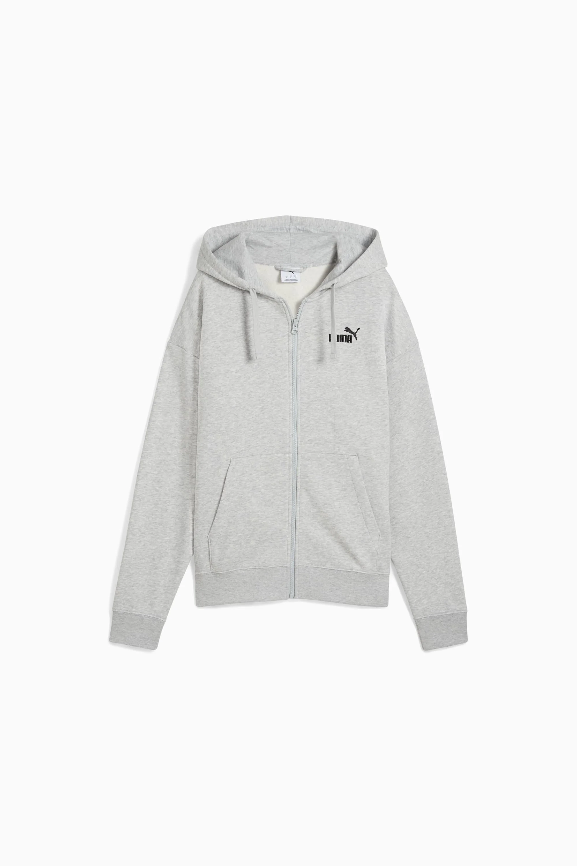 Essentials Small No. 1 Logo French Terry Women's Comfort Full-Zip Hoodie - 1