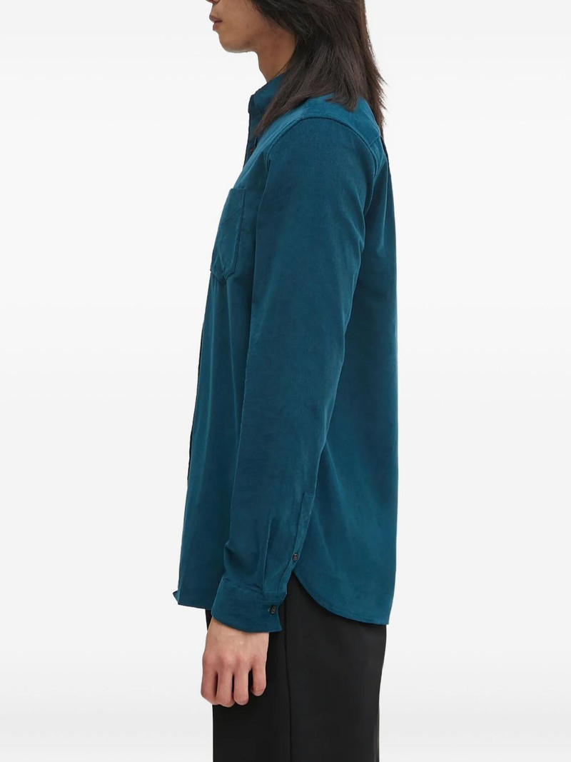 Fred Perry logo-embroidered corduroy shirt outlook