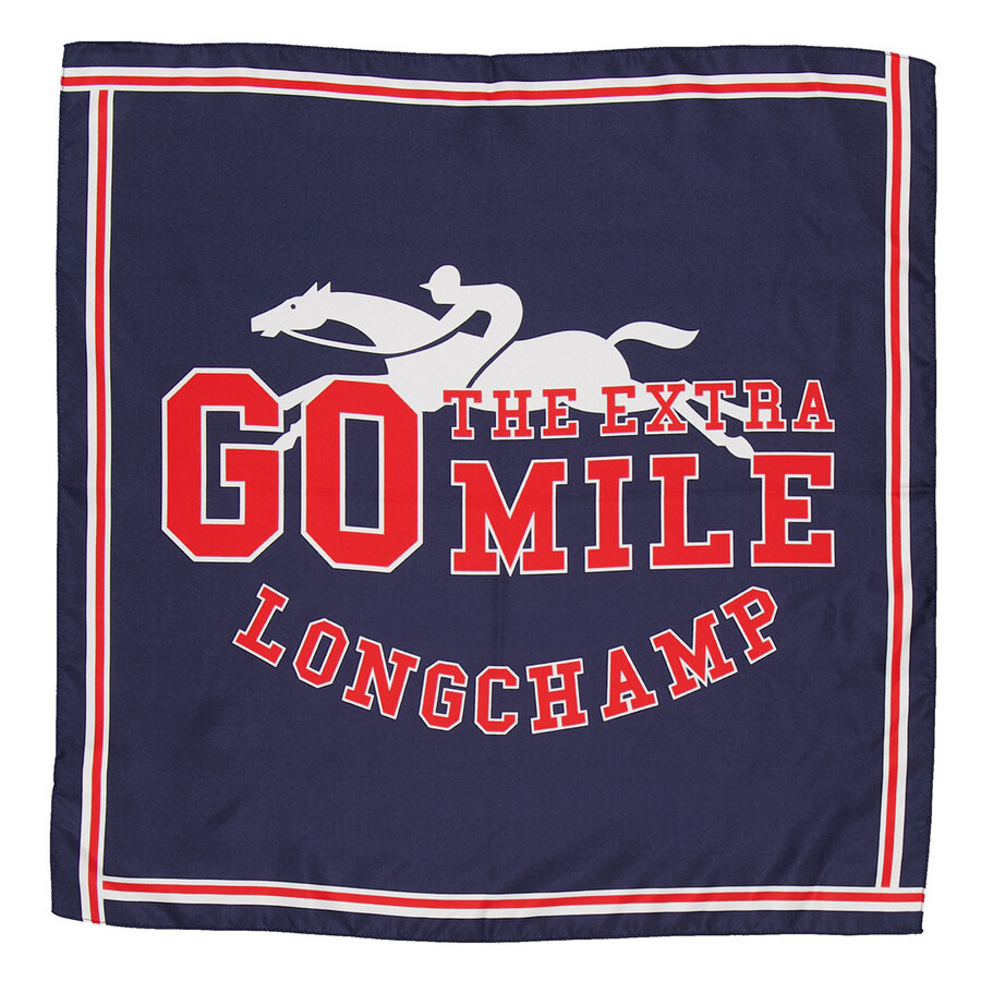 Longchamp Team Longchamp Silk Square Scarf - 4