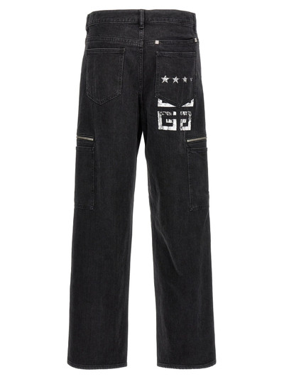 Givenchy Cargo Jeans Black outlook