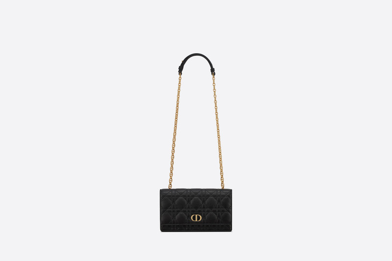 Dior Caro Belt Pouch with Chain 4