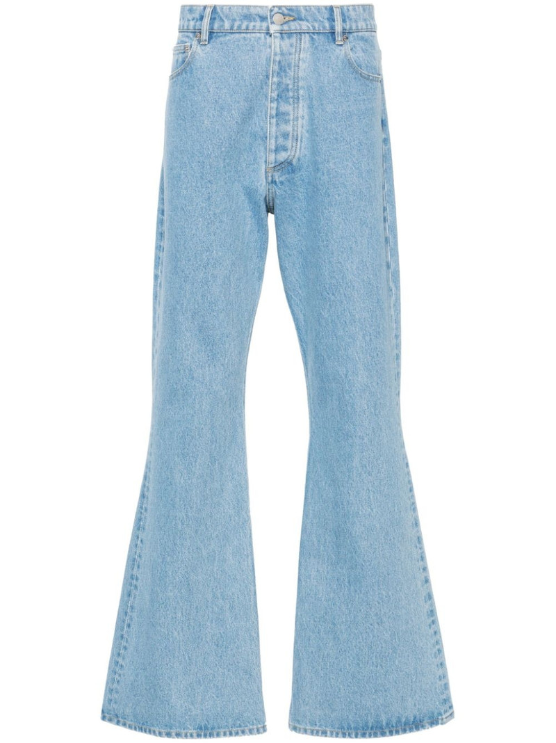 mid-rise bootcut jeans 1