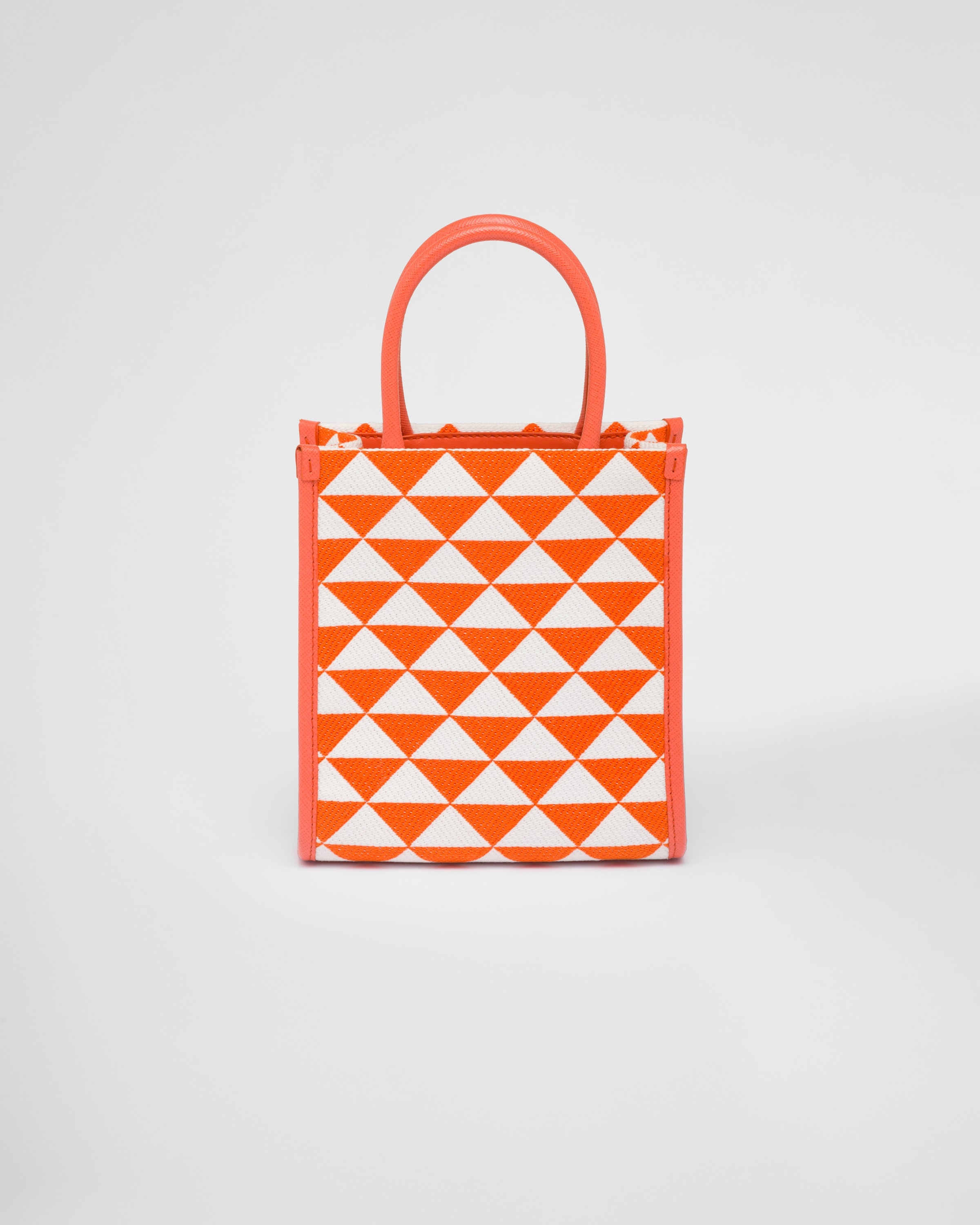 Prada Prada Symbole embroidered fabric mini bag | REVERSIBLE