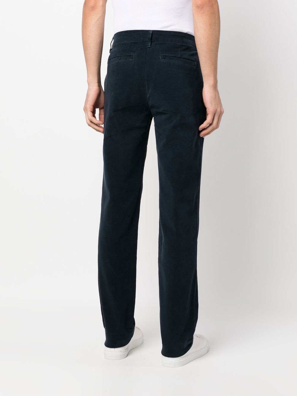slim-cut leg trousers - 4