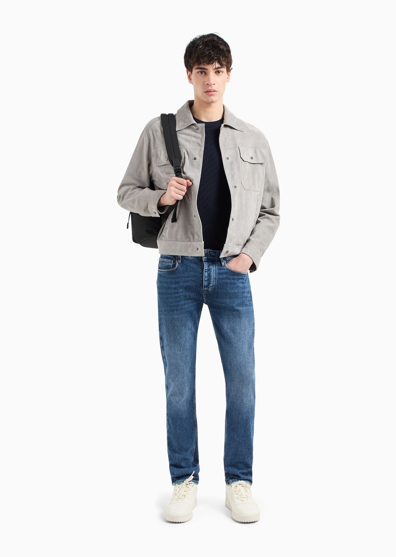 J75 slim-fit, worn-look denim jeans - 4