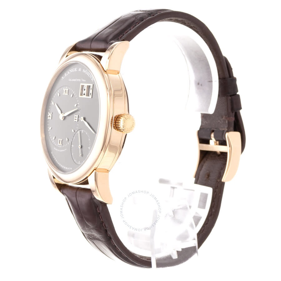 Pre-owned A. Lange & Sohne Grand Lange 1 Hand Wind Grey Dial Men's Watch 101.033 - 5