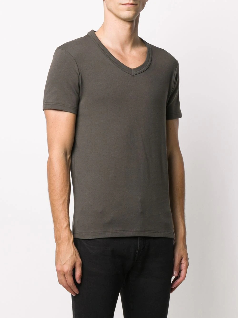 V-neck short-sleeve T-shirt - 3