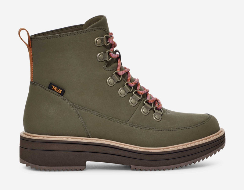 Women's Midform Boot in Dark Olive 1