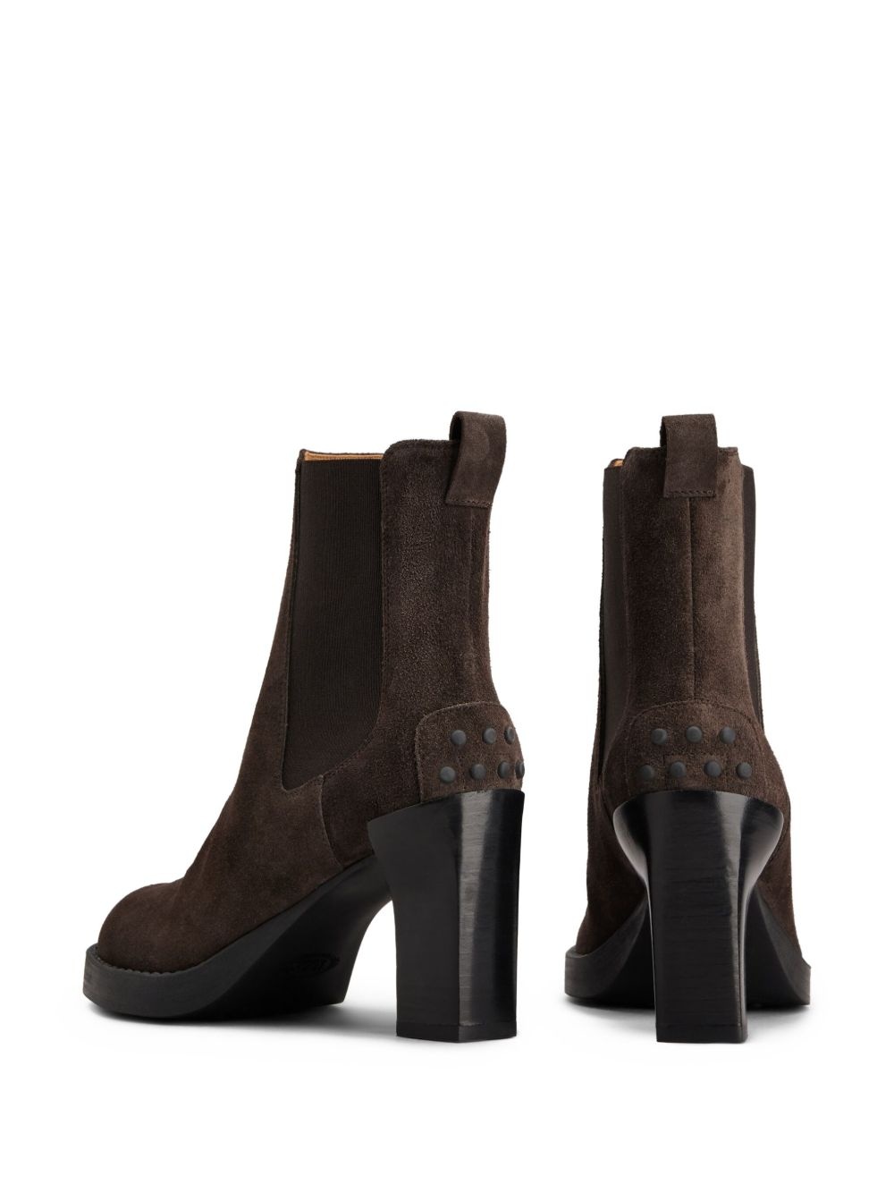80mm suede Chelsea boots - 3