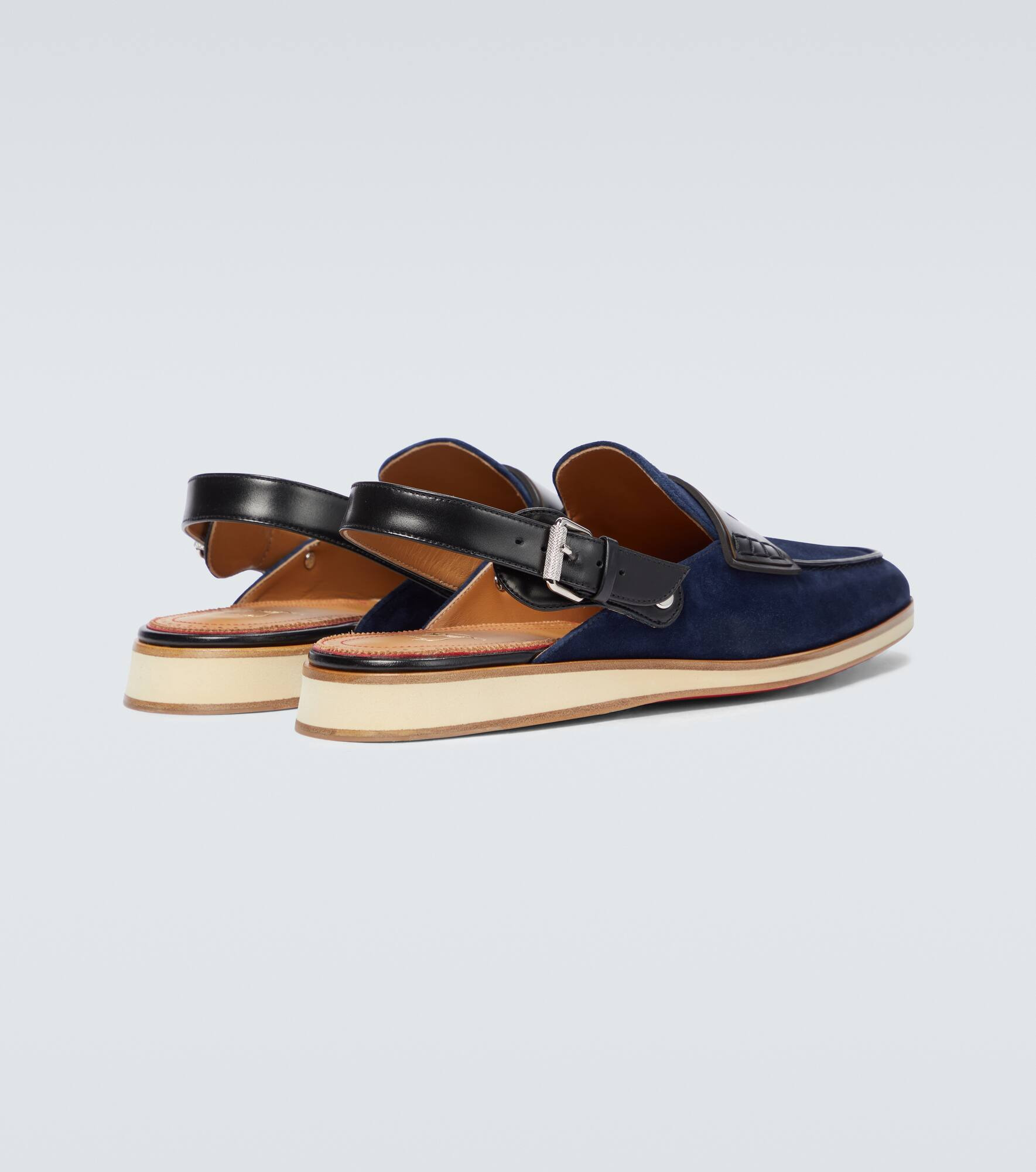 Tricoto suede mules - 6