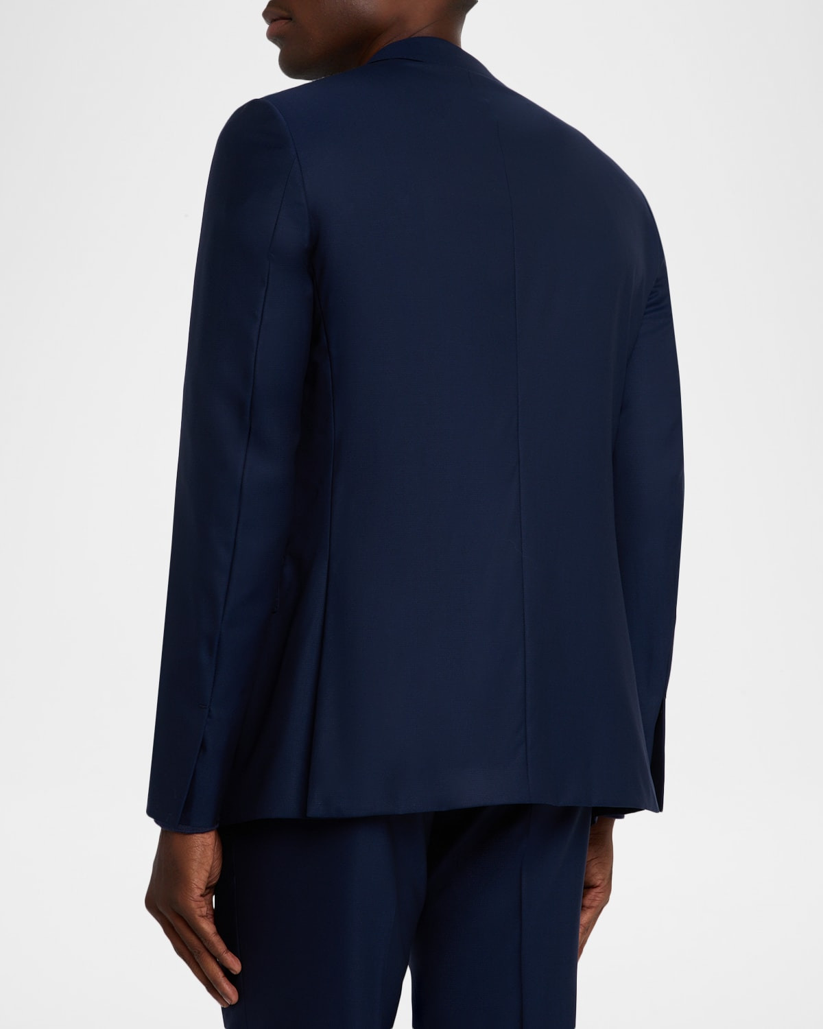 Men's Wool Textured Two-Piece Suit - 9