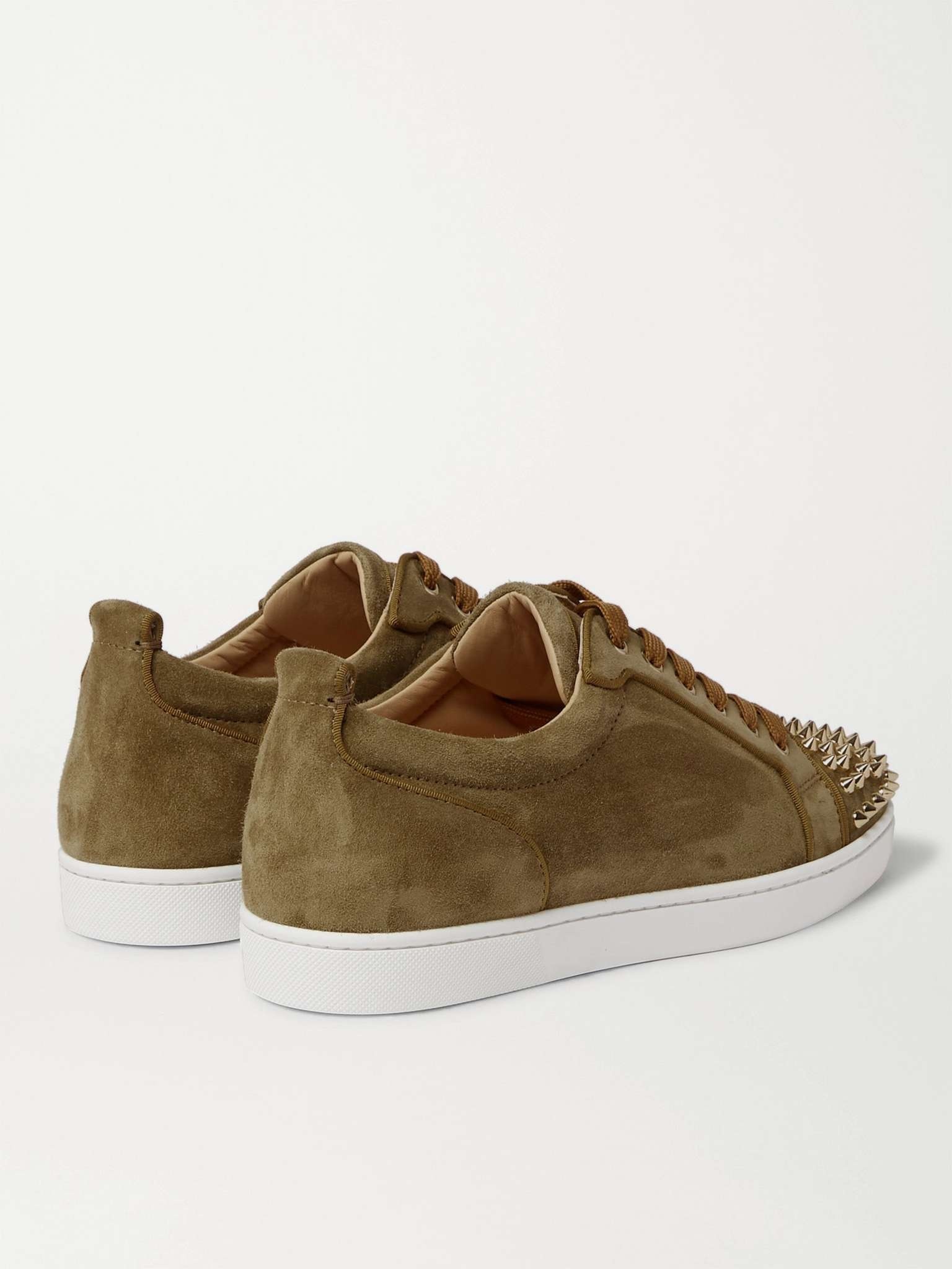 Louis Junior Spikes Cap-Toe Suede Sneakers - 5