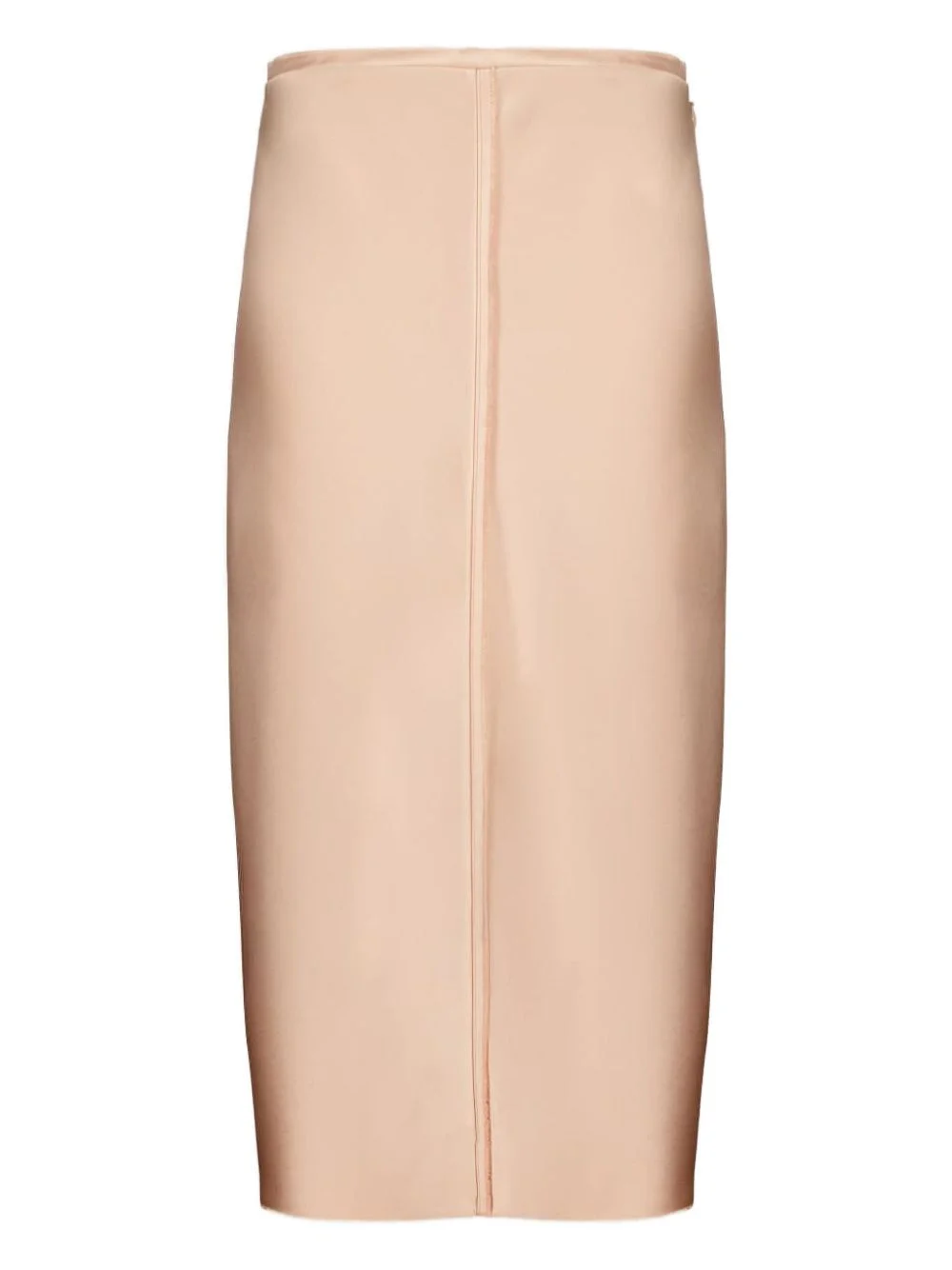midi satin skirt - 1