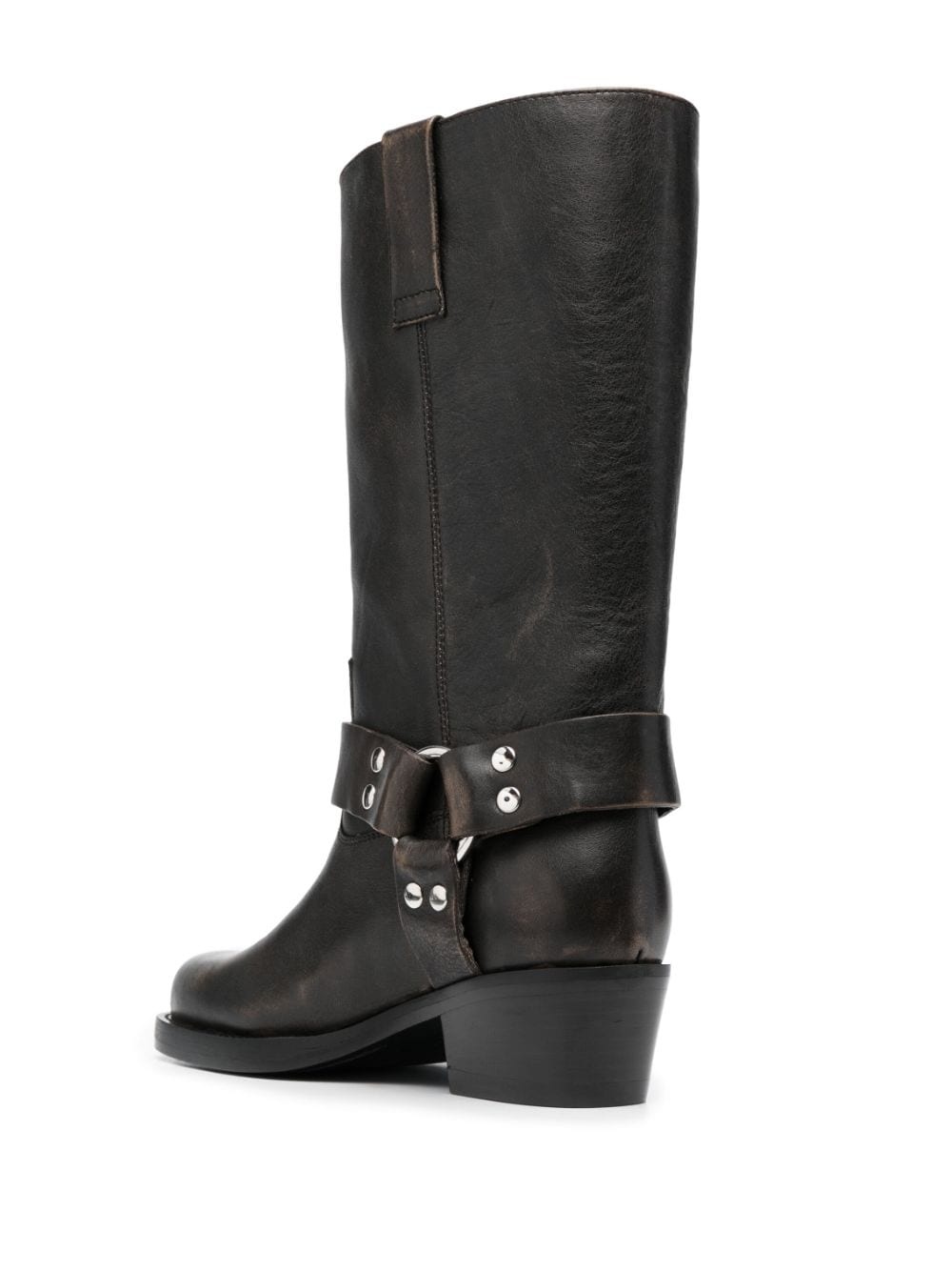 Roxy 45mm leather biker boots - 3