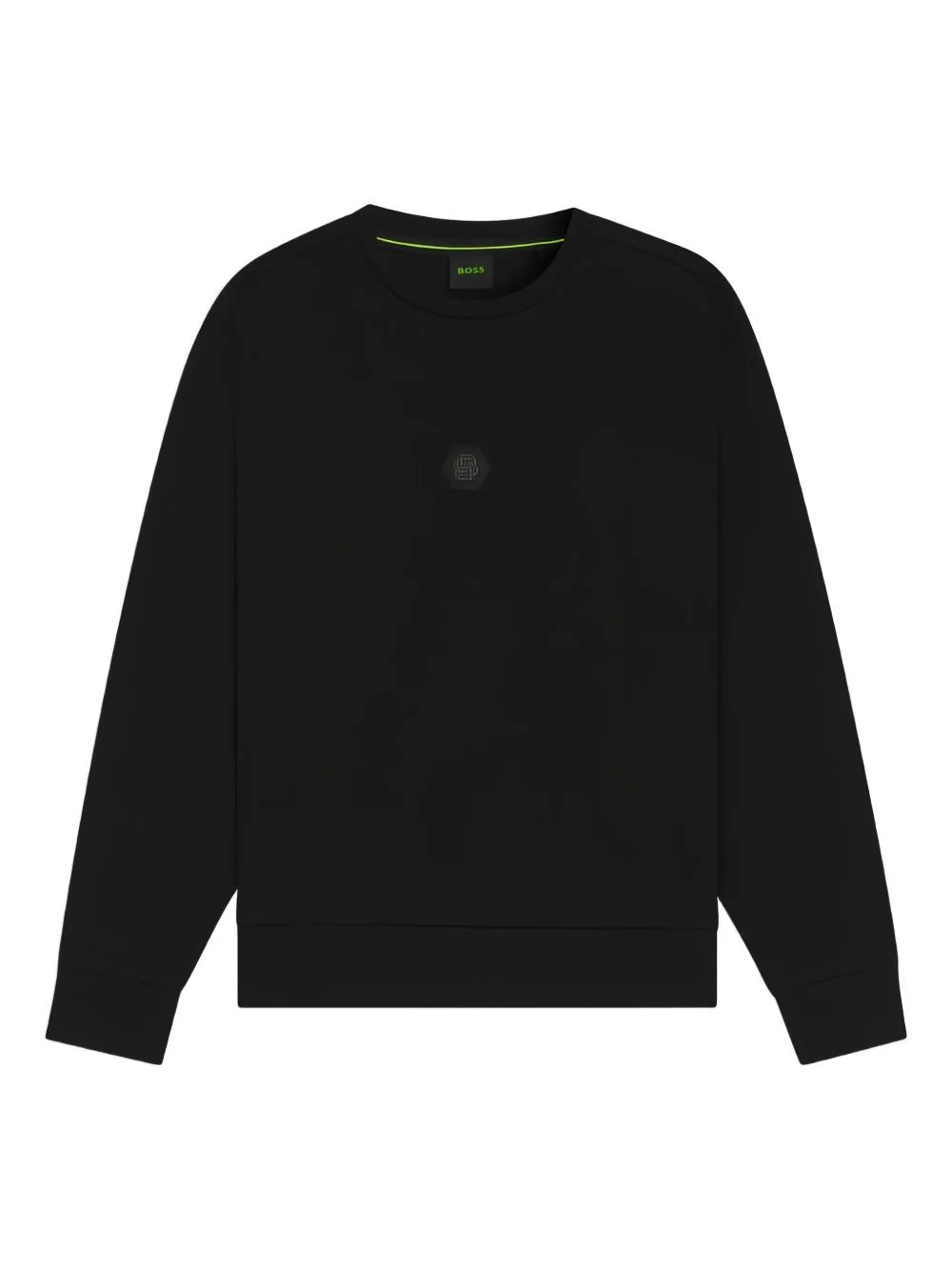 logo-patch sweatshirt - 1