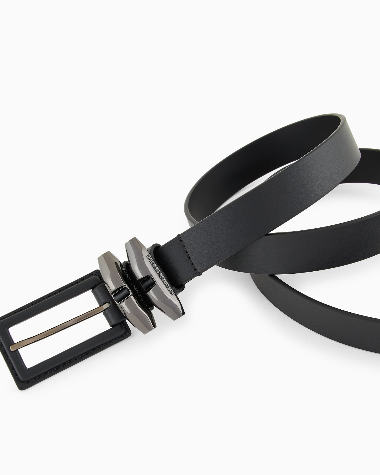 SMOOTH LEATHER BELT WITH APPLIQUÉS - 2