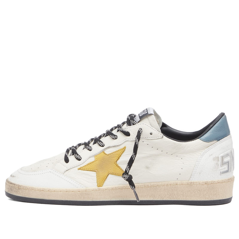 Golden Goose Ball Star Leather and Suede Sneaker - 1