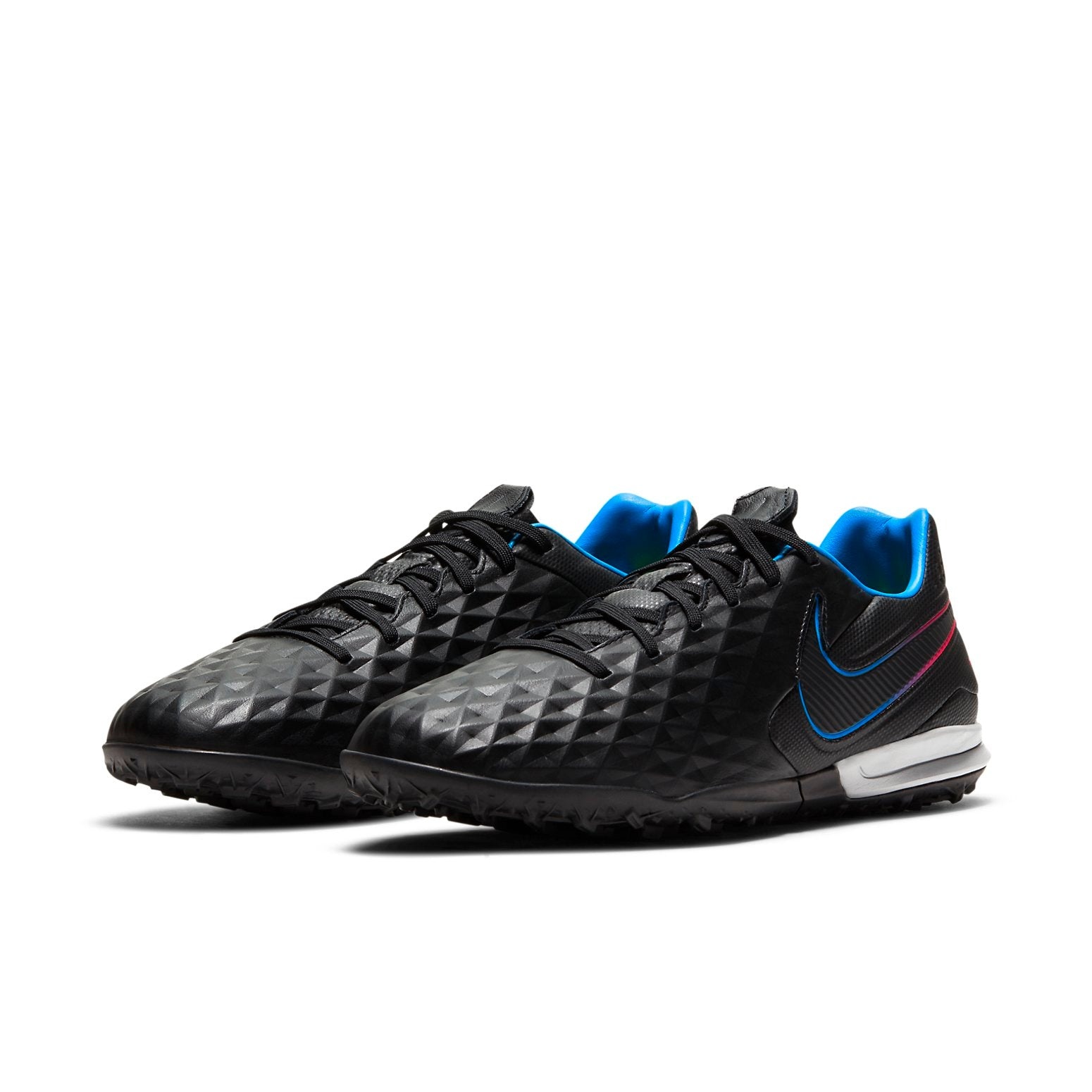 Nike Tiempo Legend 8 Pro TF 'Black Siren Red Photo Blue' AT6136-090 - 3