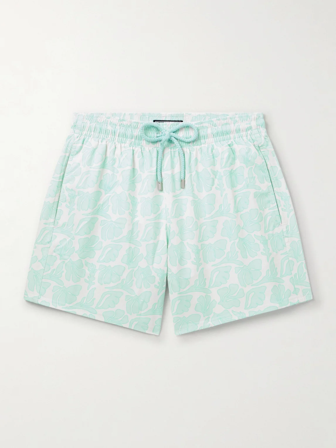Moorise Straight-Leg Mid-Length Printed Swim Shorts - 1
