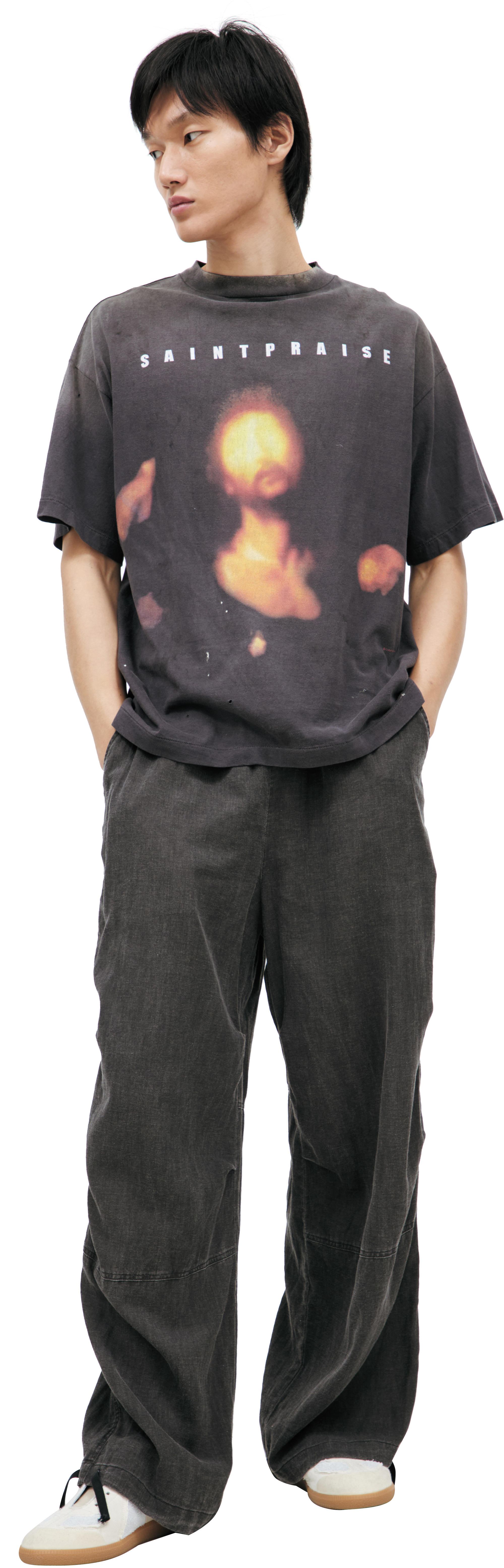 SAINTPRAISE PRINTED T-SHIRT - 1