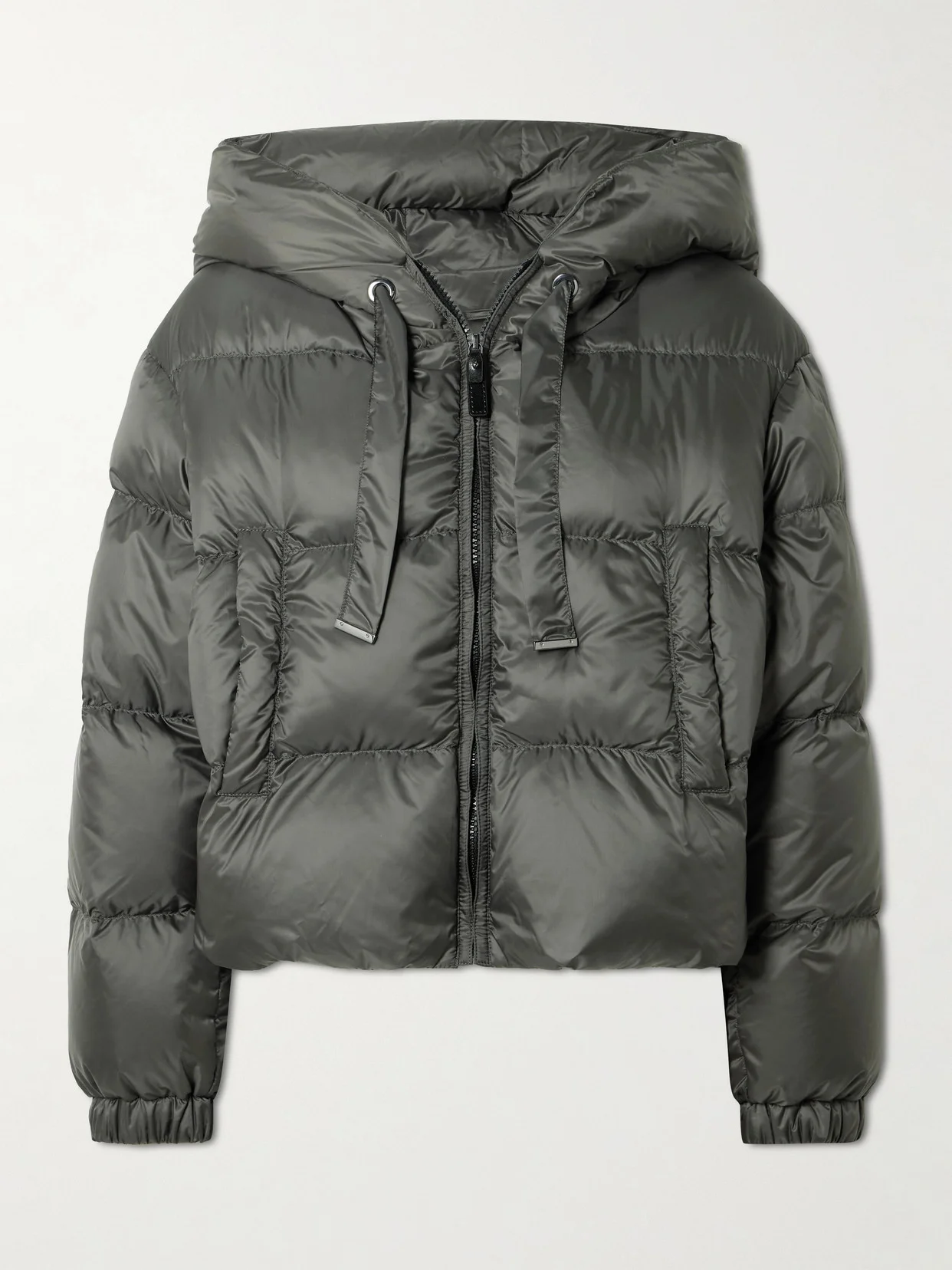 The Cube Seie Hooded Quilted Shell Down Jacket - 1