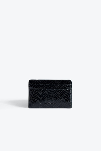 Zadig & Voltaire ZV Pass Embossed Card Holder outlook