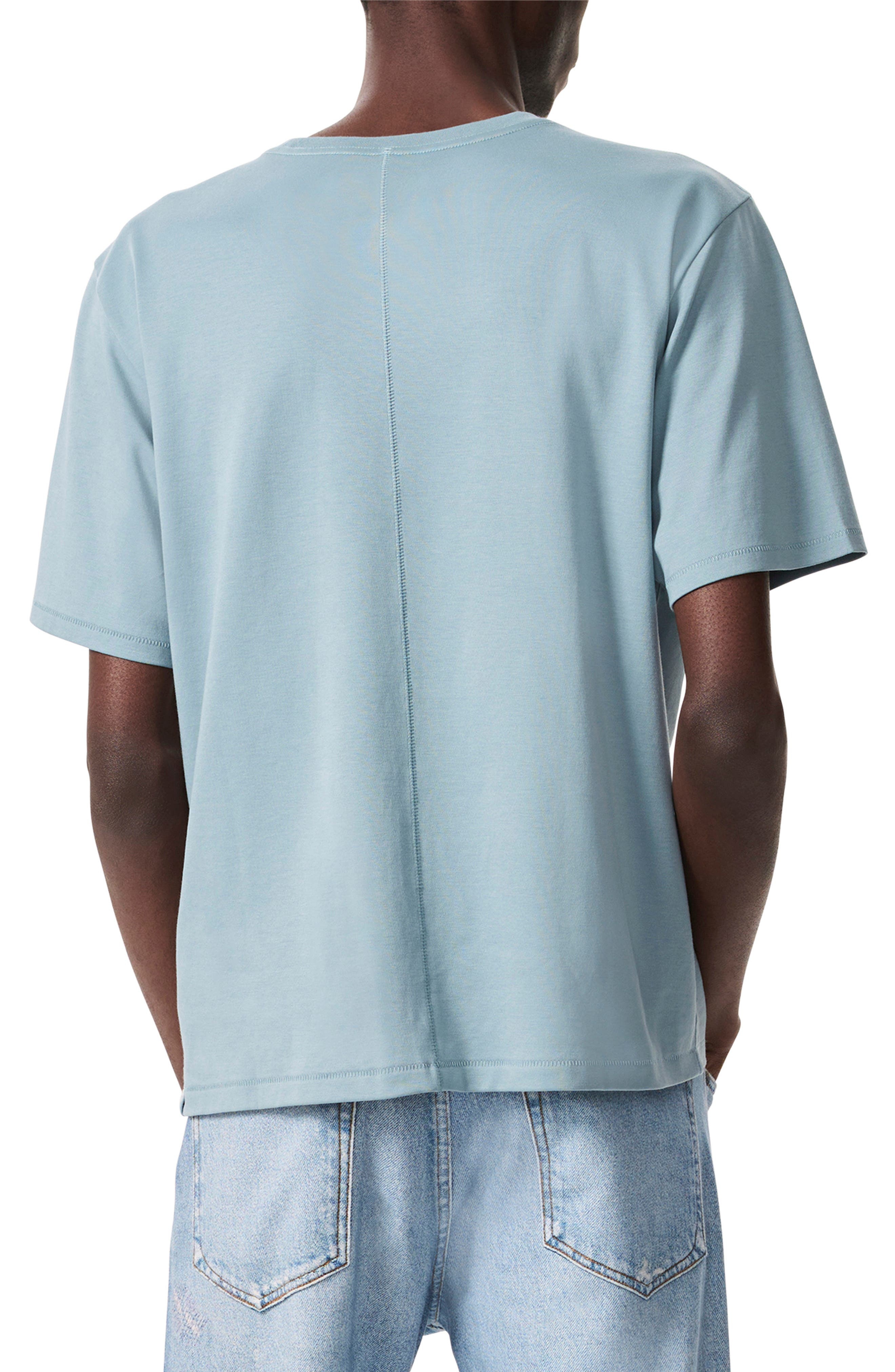rag & bone Pure Pima T-Shirt in Stoneblue at Nordstrom - 2