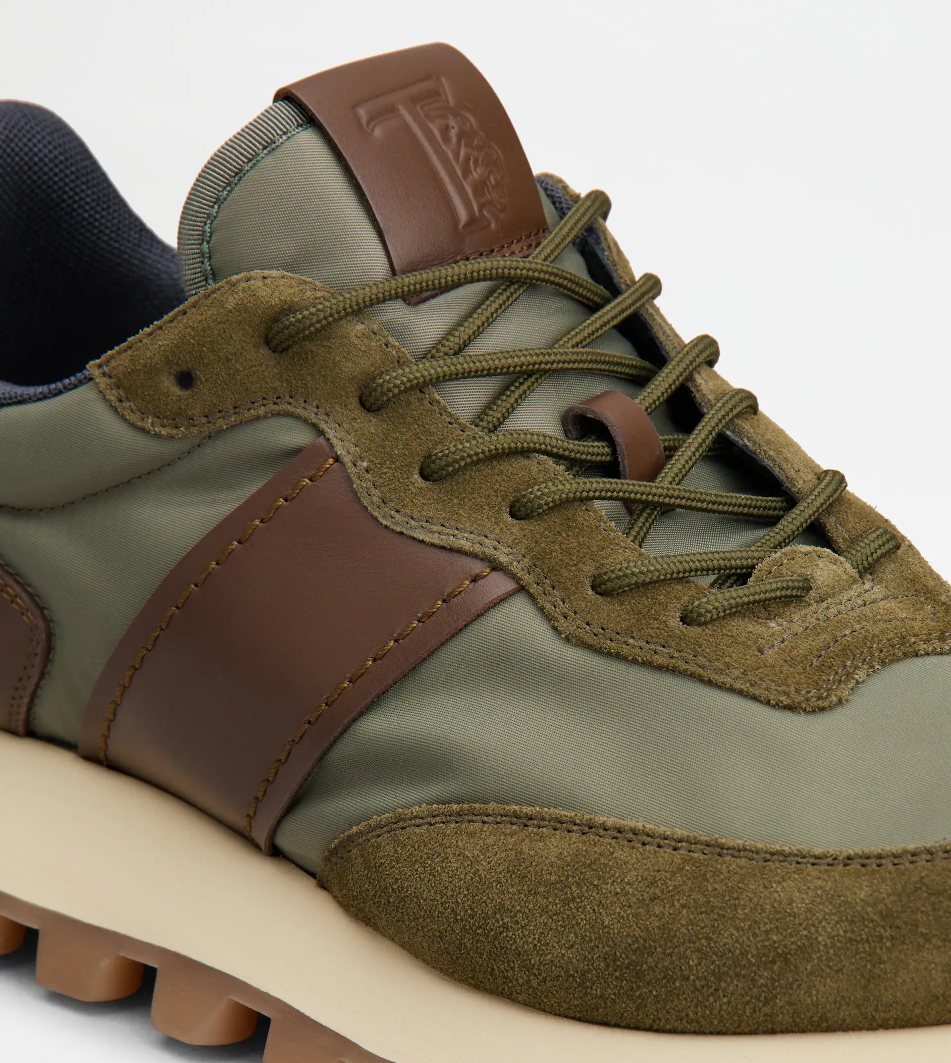 SNEAKERS TOD'S 1T IN SUEDE AND FABRIC - 5