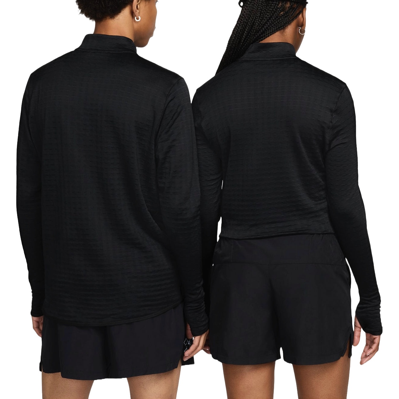 Nike x Patta Running Team Half-Zip Long Sleeve Top 'Black' FJ3069-010 - 2