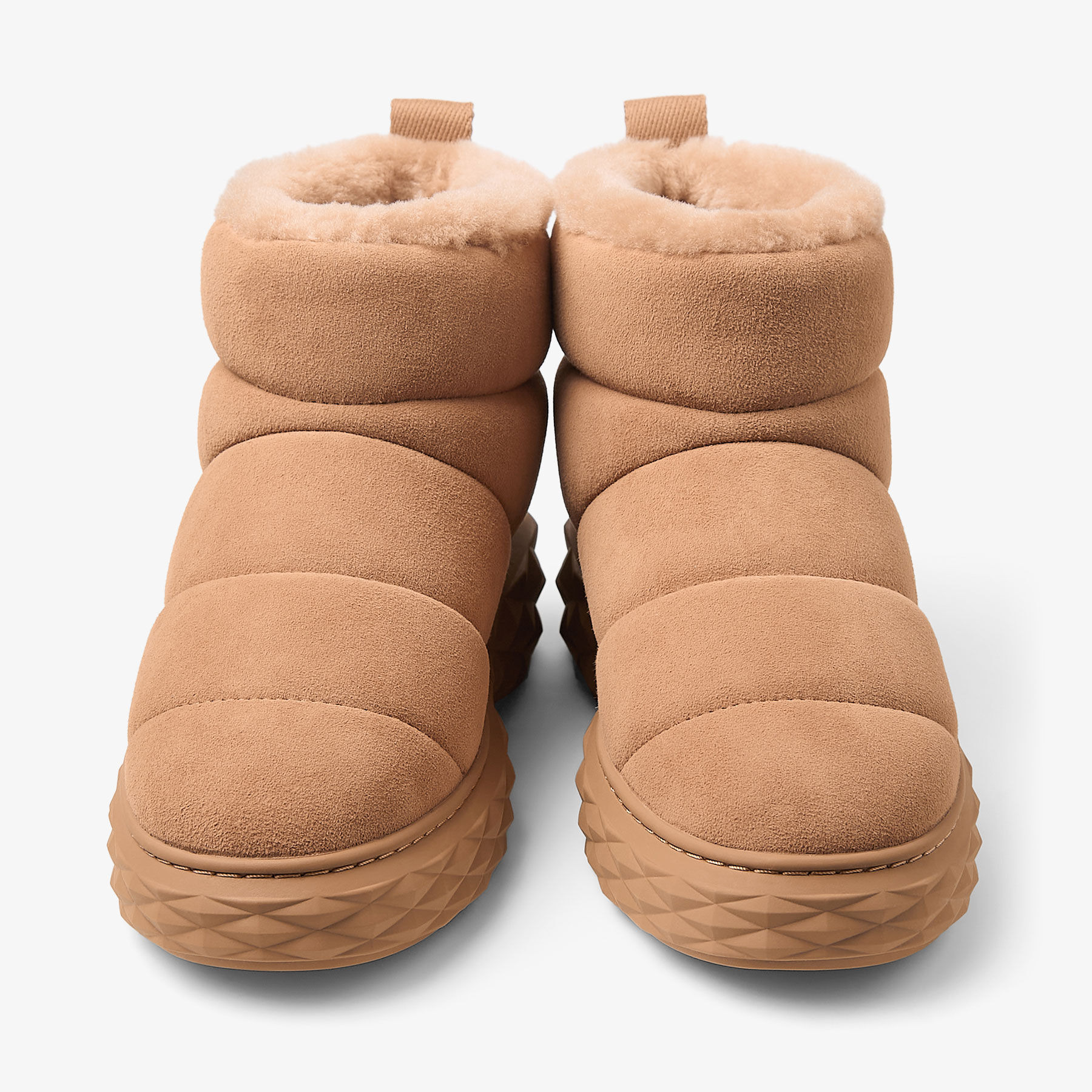 Xan
Toffee Suede Ankle Boots with Shearling - 4