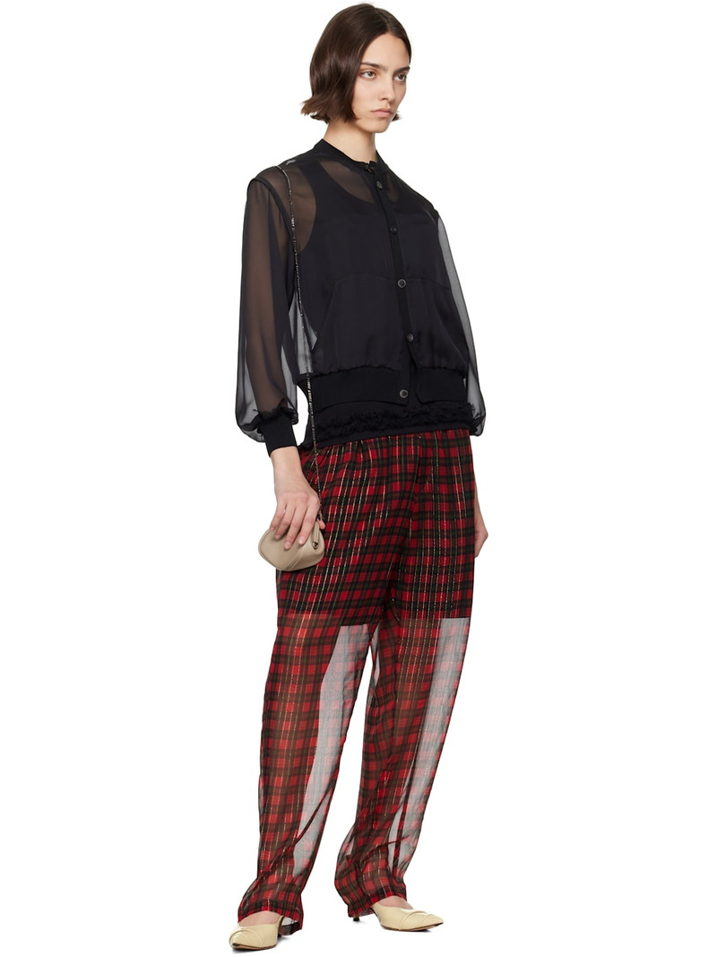 UNDERCOVER Black UC1E1203-2 Cardigan outlook