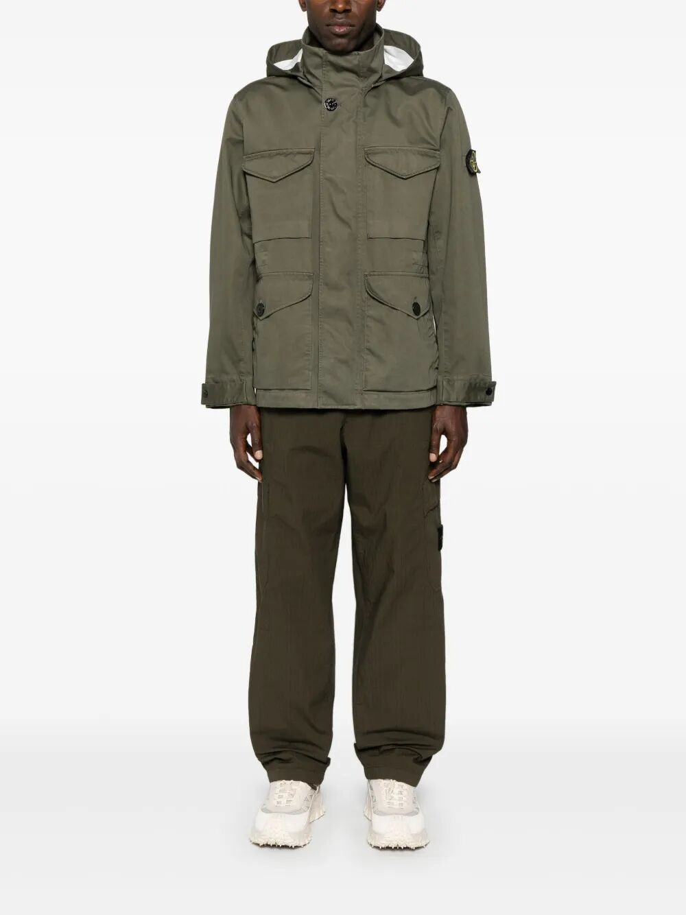 Stone Island Men Waterproof And Windproof Field Jacket - 2