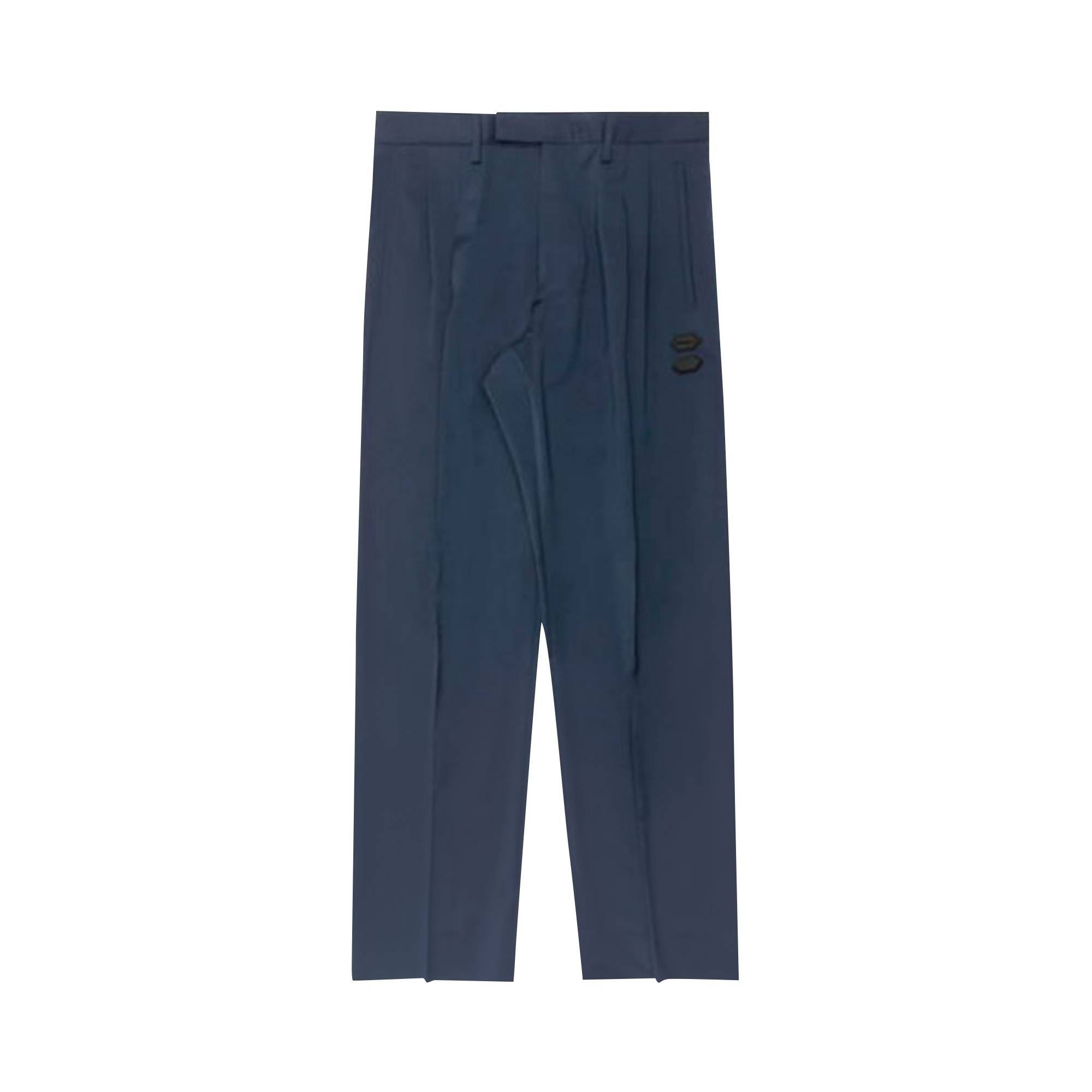 Off-White Oversized Suit Trousers 'Blue' - 1