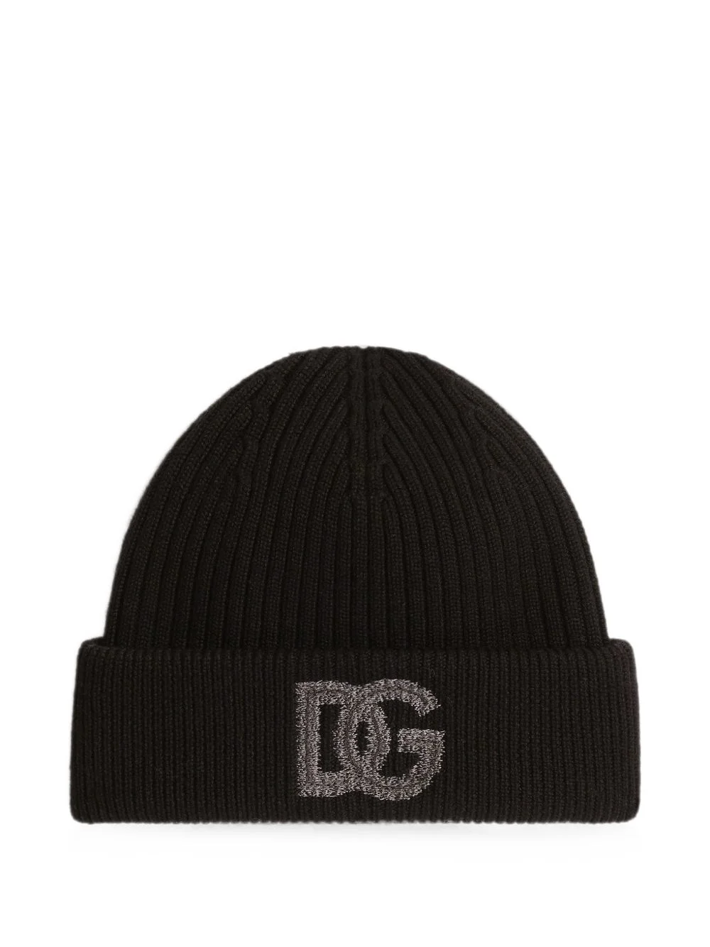 virgin-wool hat with logo - 1