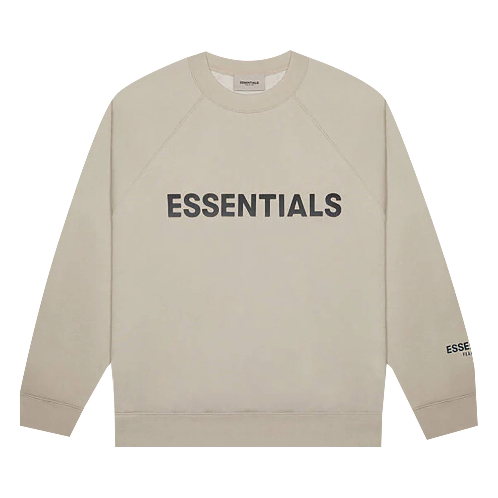 Fear of God Essentials Crewneck Sweatshirt 'Olive' - 1