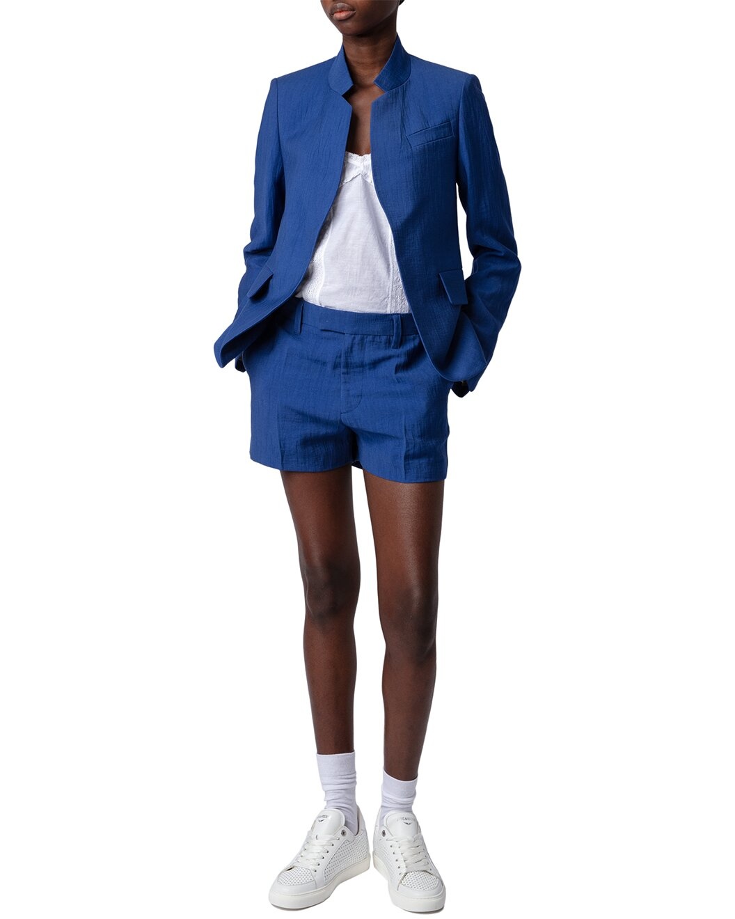 Zadig & Voltaire Please Tailleur Lin Linen-Blend Short - 4