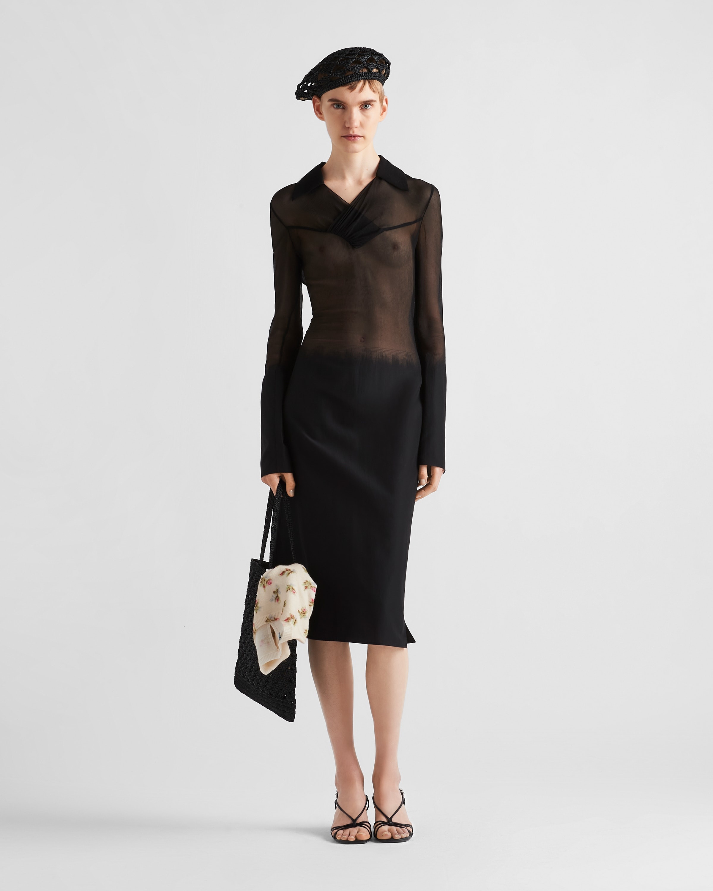 Chiffon dress - 2