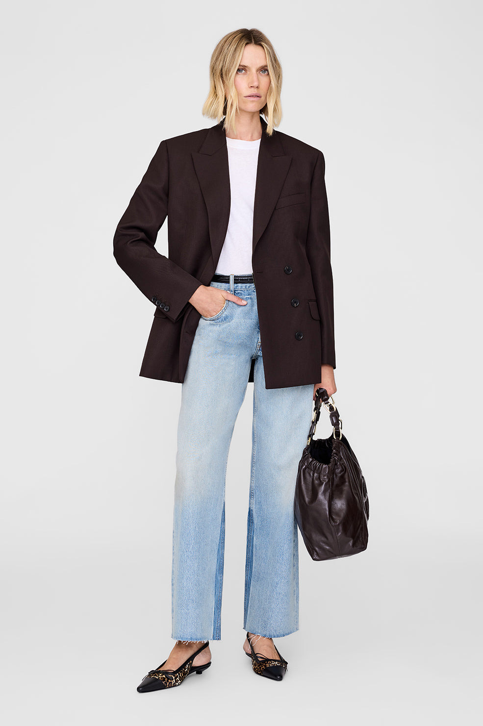 Aretha Blazer - Deep Brown - 2